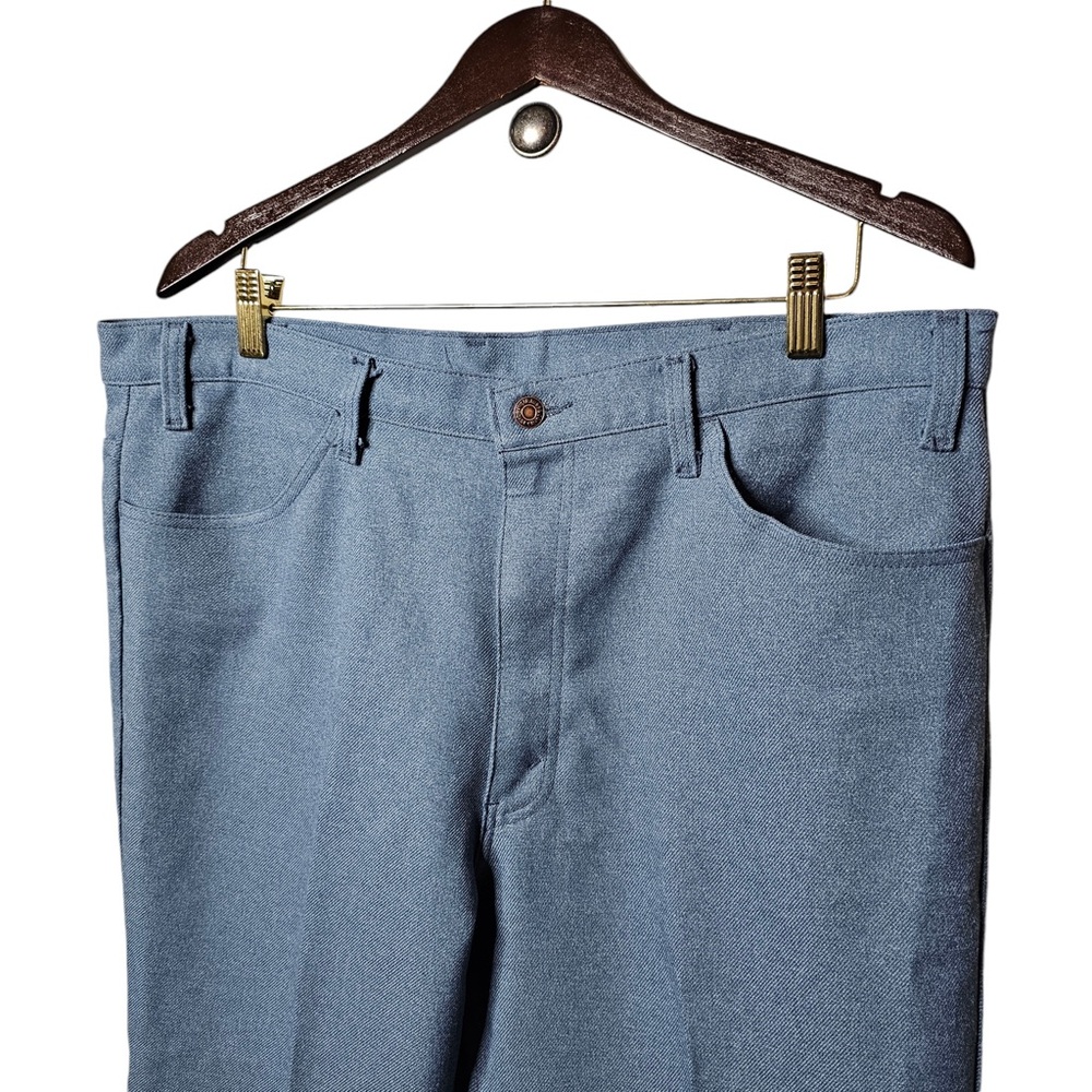 Vintage Levi's Slack Pants - Men’s - Blue - Casual - Retro - Picture 4 of 6
